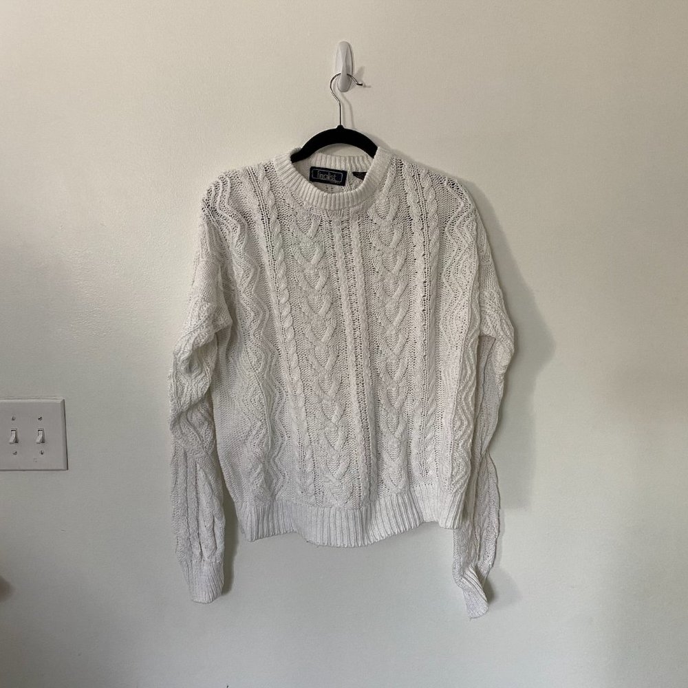 Vintage White Sweater